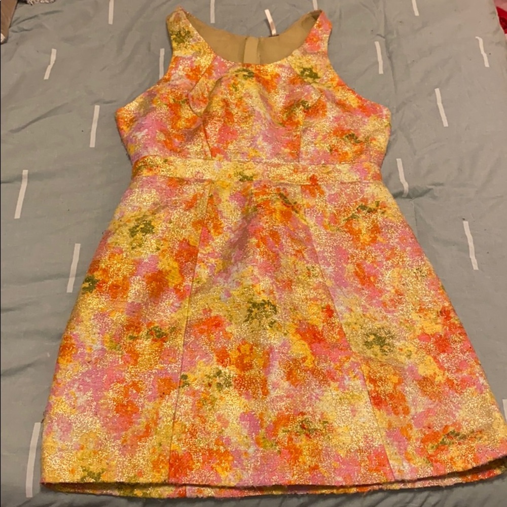 Multicolor Free People Brocade Dress